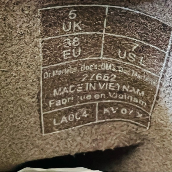 Dr. Martens 1460 Hidden Skull Loud Leopard Gun Metal 27652029 SIZE 7 - Picture 2 of 10